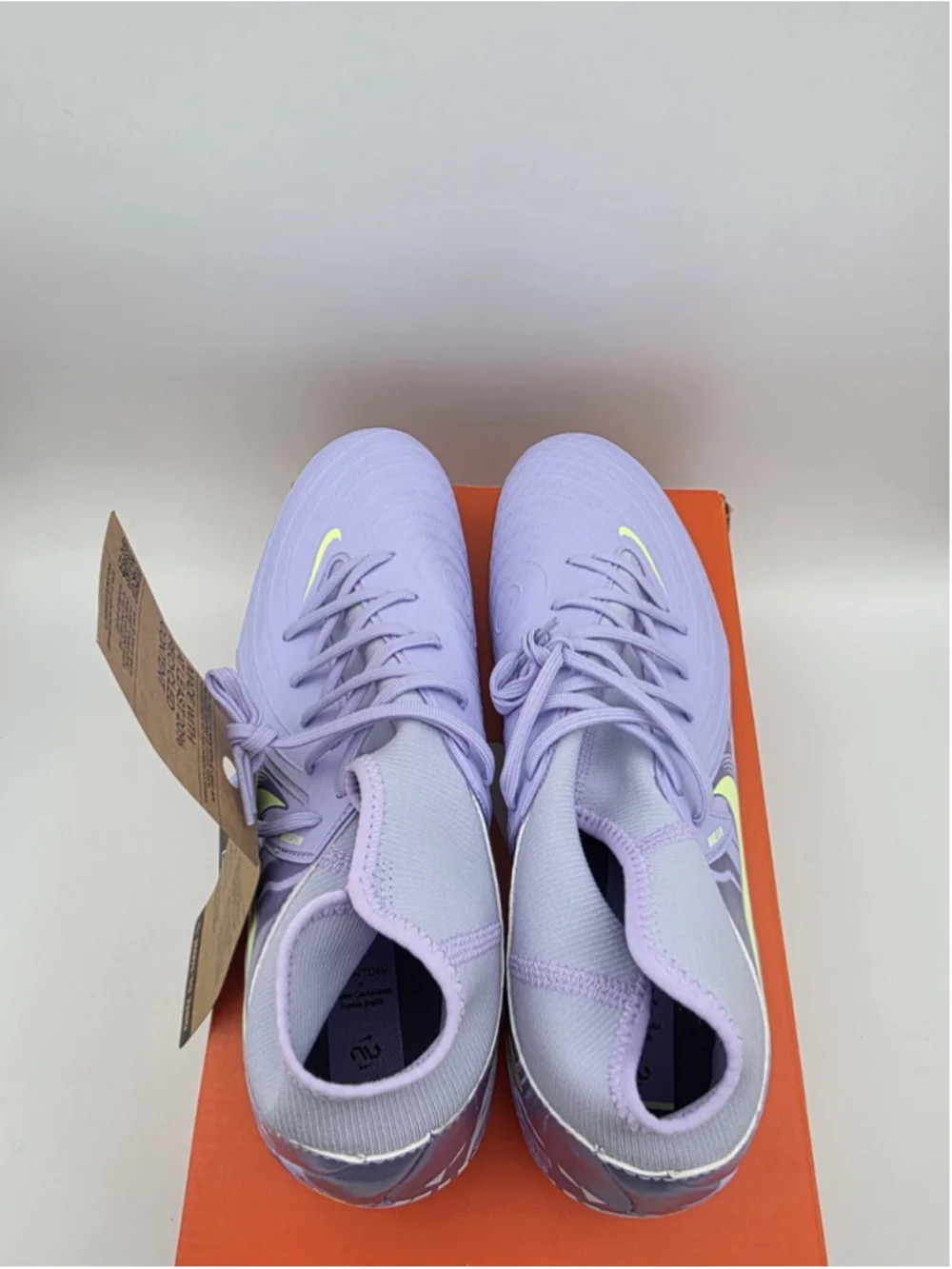 Nike Phantom Luna 2 Academy MG Purple Men’s Soccer Cleats Sz 11.5 HF1598-500